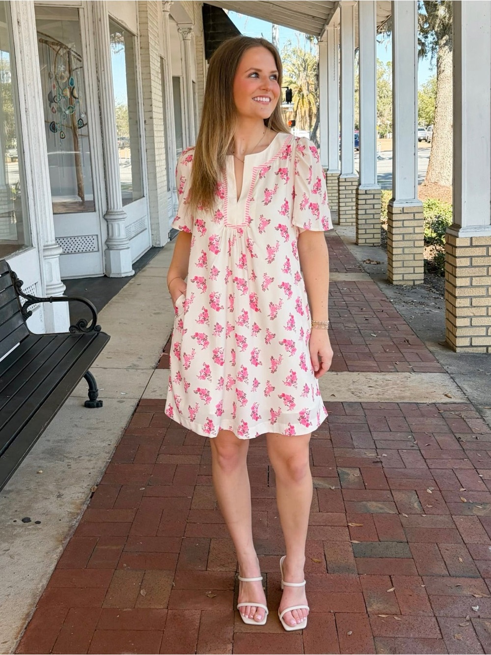 Simply Southern Prim Yoke Dress‼️LIMITED STOCK